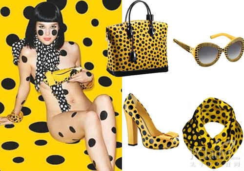 圆点涂鸦卡通画LV跨界合作包包大盘点【图】_时尚前沿_服饰