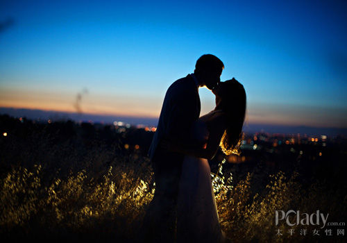 加利福尼亚婚纱照 欣赏黎明到日落的美景