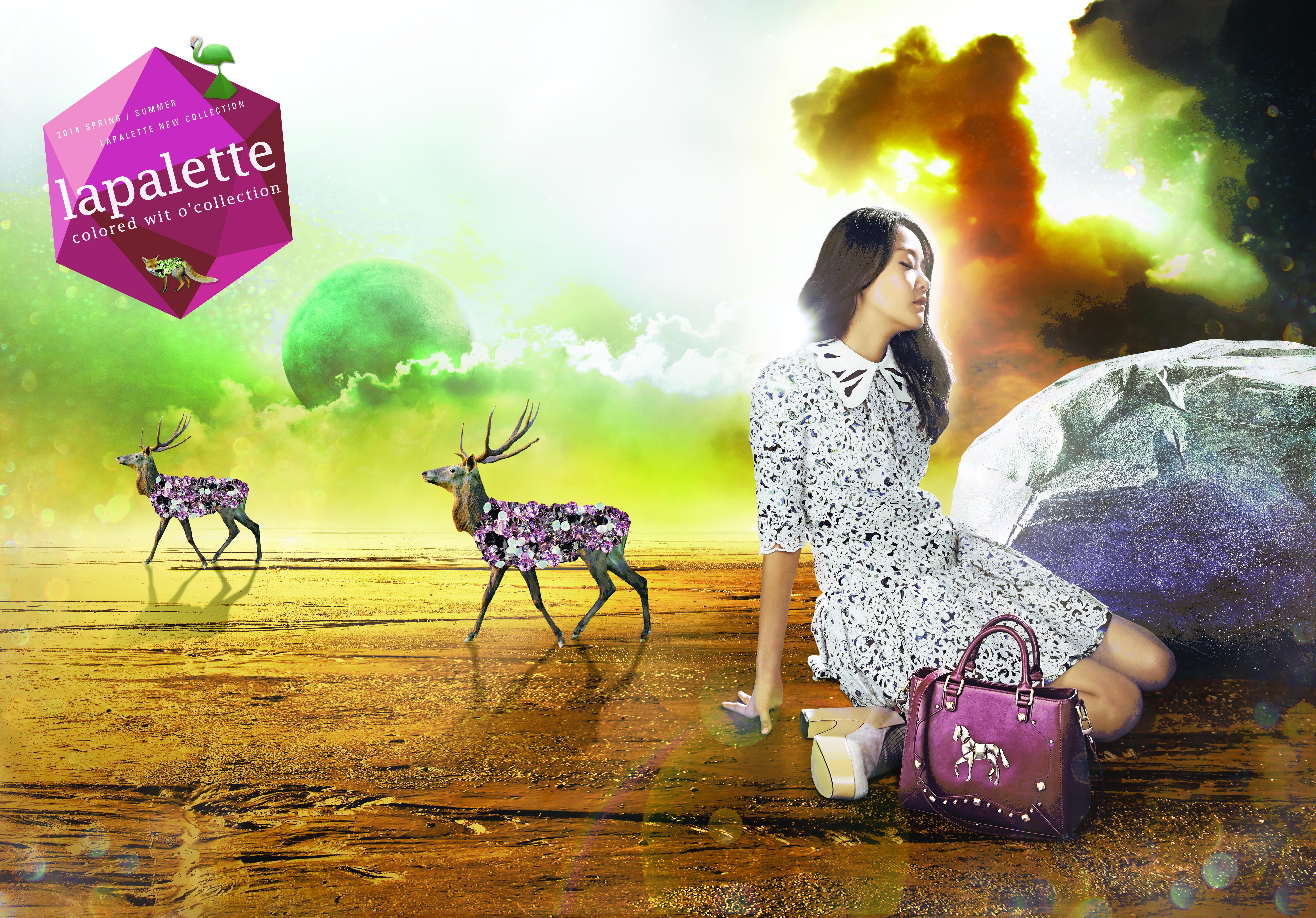 Lapalette 2014SS 广告大片 梦幻星球少女