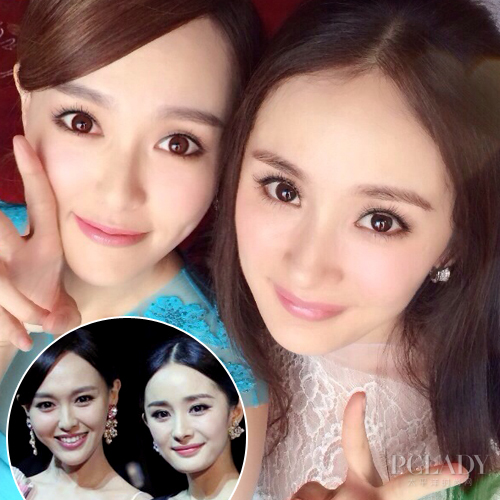 倪妮baby闺蜜美妆神搭配 女星合照谁更有心机?