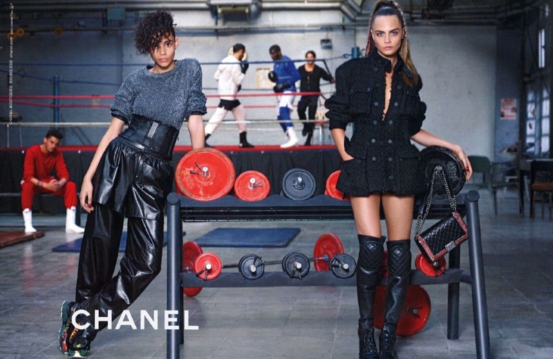 卡拉·迪瓦伊Chanel 2014秋冬广告大片曝光