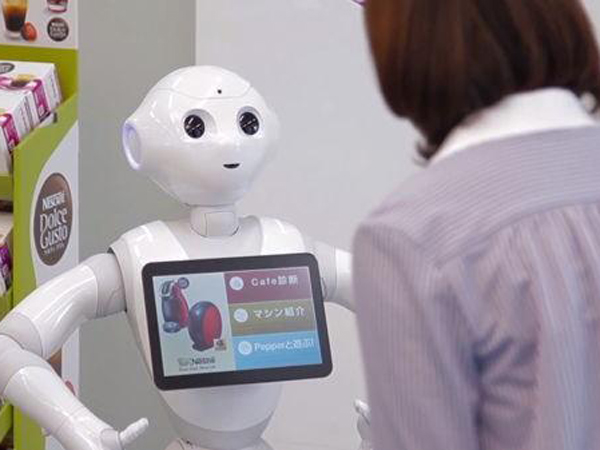 雀巢将开始在日本商店中使用机器人导购员