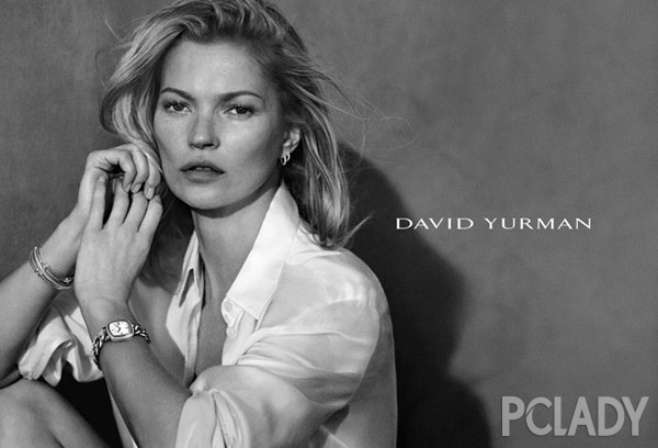 Kate Moss最新David Yurman 珠宝大片