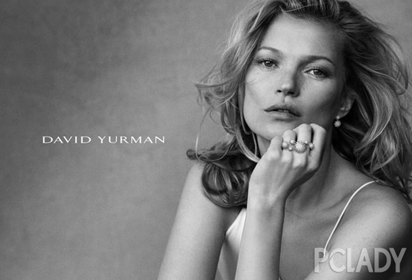 Kate Moss最新David Yurman 珠宝大片