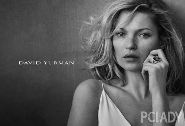 Kate Moss最新David Yurman 珠宝大片