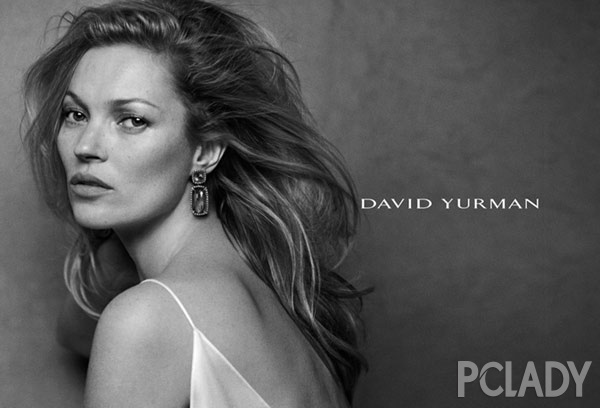 Kate Moss最新David Yurman 珠宝大片