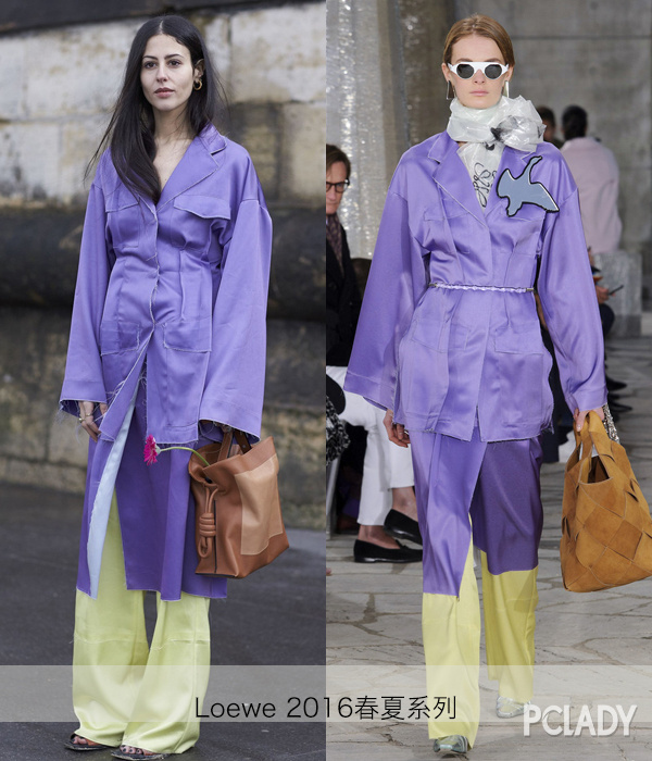 陈妍希;早春搭配;pajama style;睡衣风 陈妍希;早春搭配;pajama style;睡衣风