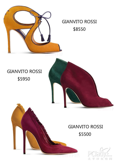 极致女人味 GIANVITO ROSSI秋冬鞋宠