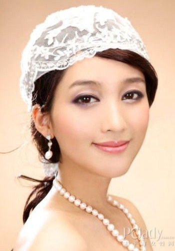 中式新娘发型图片