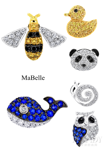 MaBelle“动物”系列珠宝  童趣奢华