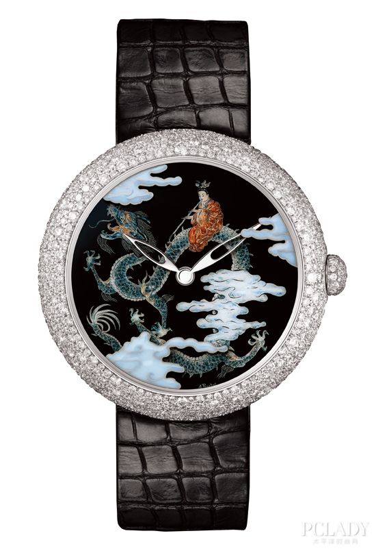 2014巴塞尔钟表展新品：香奈儿 Mademoiselle Privé 珠宝腕表 Coromandel 东方屏风