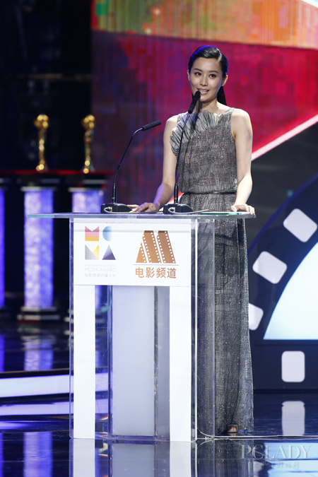 Giorgio Armani 赞助陈法拉出席上海传媒大奖颁奖典礼