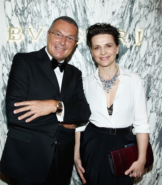 BVLGARI宝格丽携手朱丽叶·比诺什 华丽亮相2014年巴黎古董双年展