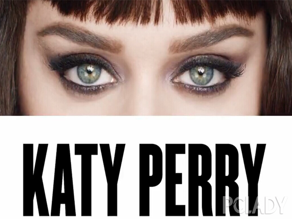 Katy Perry最新彩妆广告 大胆配色撞瞎眼