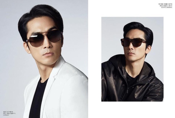 宋承宪以最新Calvin Klein platinum系列造型 为GQ杂志韩国版6月号进行专题拍摄