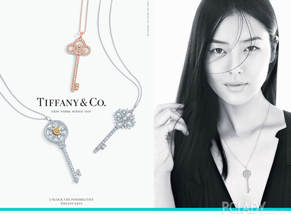 超模刘雯自信诠释Tiffany Keys全新创意 开启无限可能