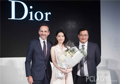 刘亦菲成为Dior迪奥花蜜系列形象大使