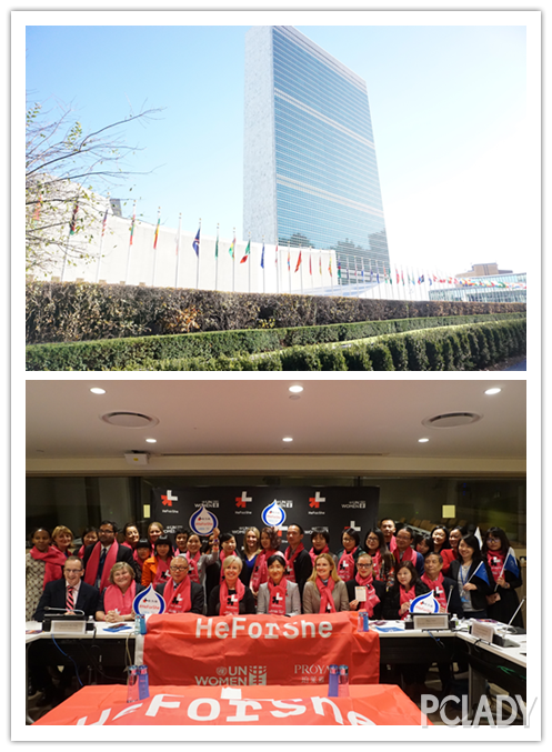 珀莱雅携合作伙伴参加联合国总部会议