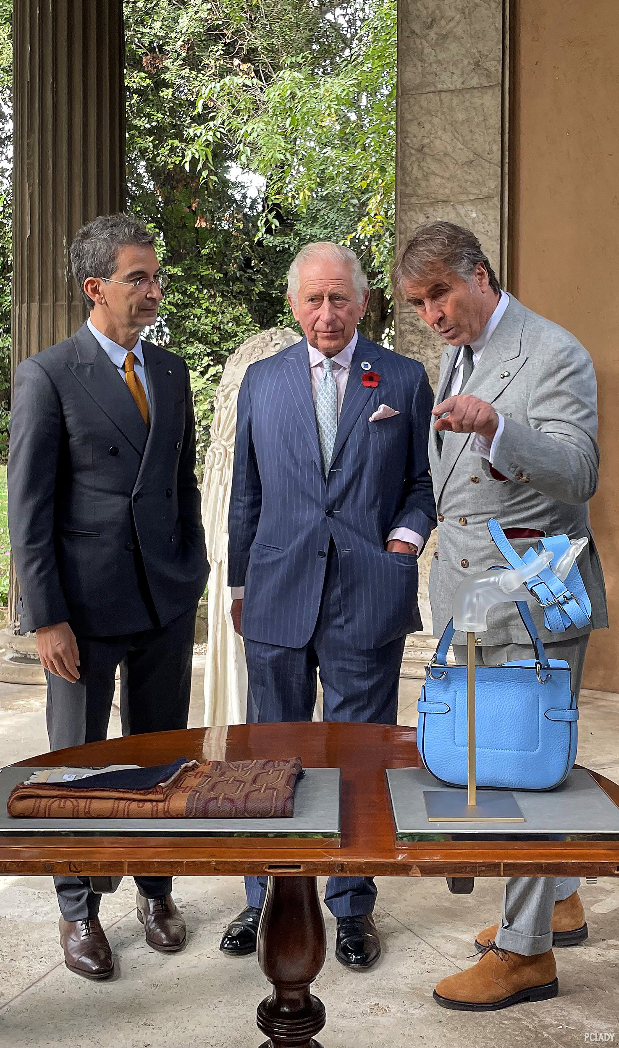 Brunello Cucinelli、威尔士亲王殿下和Federico Marchetti共同助力「再生时尚」项目