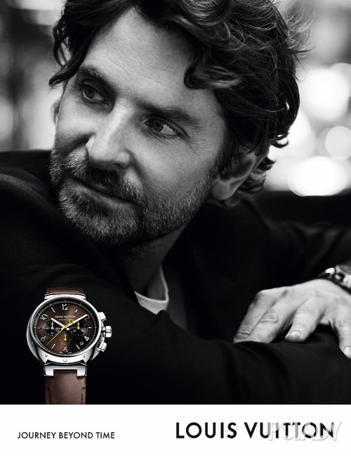 LV Tambour腕表首位品牌大使 Bradley Cooper实力演绎广告大片